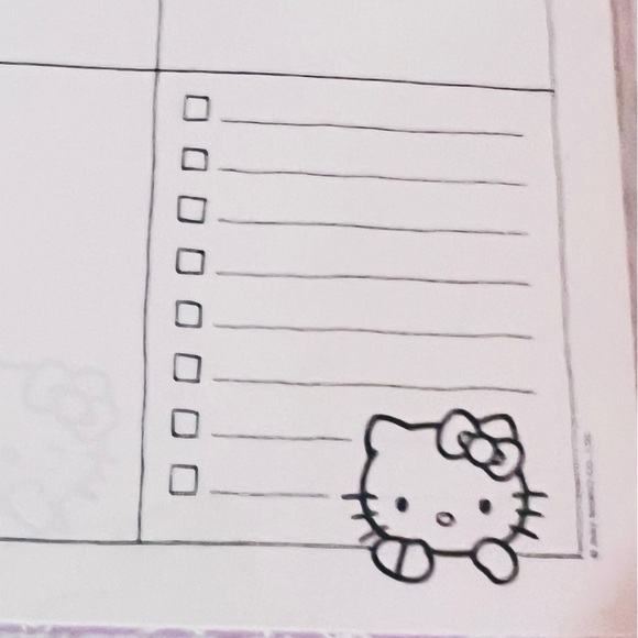 Hello Kitty 12 Month Desk Calendar - Picture 2 of 3